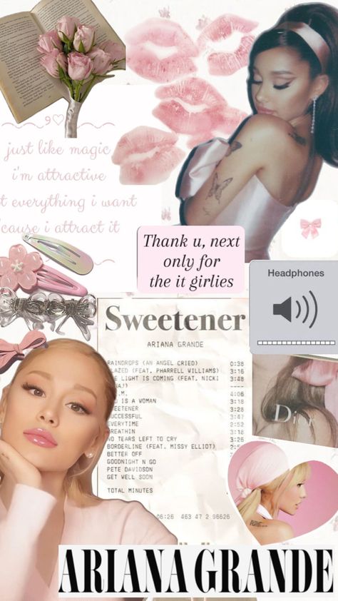 pink, ariana grande, collage, thank u next, sweetener, positions, just like magic, Ariana Grande Poster, Ariana Grande Lockscreen, Ariana Grande Background, ماثيو ماكونهي, Ariana Grande Album, Ariana Grande Cute, Ariana Grande Wallpaper, Ariana Grande Photoshoot, Ariana Grande Photos