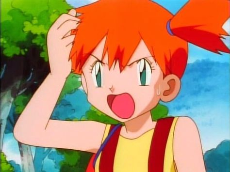 Pokemon Indigo League, Indigo League, Pokemon Misty, Pokemon Ash And Misty, Misty From Pokemon, Pokemon Gym Leaders, New Pokemon Game, Ash And Misty, Pokemon Game