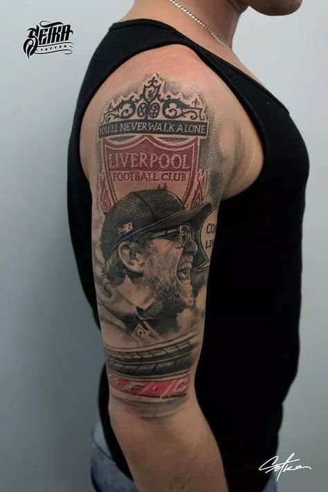 Jurgen Klopp Tattoo, Liverpool Tattoo Design, Spurs Tattoo, Arsenal Tattoo, Lfc Tattoo, Liverpool Fc Tattoo, Balinese Tattoo, Liverpool Tattoo, Liverpool Football Club Wallpapers