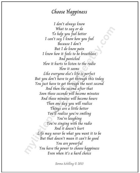 Choose Happiness Encouragement Poem, Uplifting Poem, Inspirational Poem, INSTANT DIGITAL DOWNLOAD, - Etsy Uplifting Poems, Encouraging Poems, In Loving Memory Quotes, Motivational Poems, Fitzgerald Quotes, Life Choices Quotes, Choose Happiness, Poems About Life, Inspirational Poems