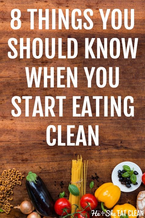 Eating clean does have some fundamental rules, but all the other specifics have to do what works for you. Here are 8 quick "rules" to help you get started with clean eating from HeandSheEatClean.com #cleaneating #eatclean #gettingstarted #heandsheeatclean Clean Eating Lifestyle, Clean Eating Meal Plan, Diet Breakfast Recipes, Clean Diet, Ketogenic Diet Meal Plan, Eating Clean, Diets For Beginners, Diet Help, Detox Recipes