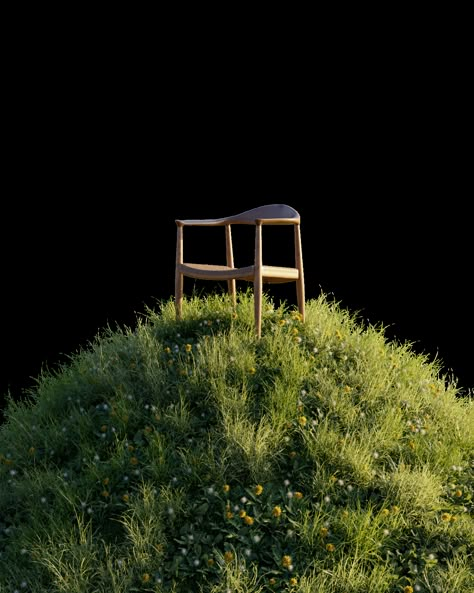 Grass Graphic Design, Crazy Nature, Grass Graphic, Digital World, Grass Aesthetic, Grassy Hill, Church Media Design, 3d Landscape, Rare Images