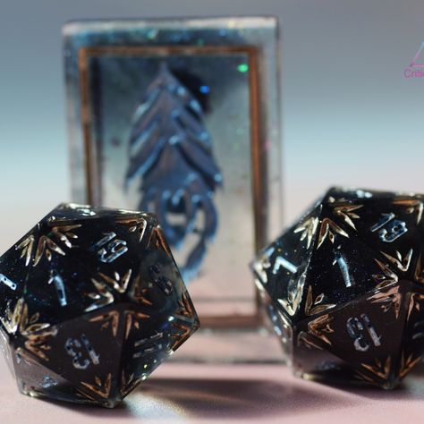 Showing the details of the Frost dice mould! My frosty dice masters were designed by @revelbrokerproductions ! #dice #diceset #polyset #diceofinstagram #polyhedraldice #resindice #handmadedice #ukdice #dicemaker #dnd #dnddice #tabletopgames #tabletopdice #geode #frostdice #sensory #diceporn #dicemaker #clickclacks #prettydice #diceaddiction #liquidcoredice Resin Dice, Polyhedral Dice, Tabletop Games, The Details, Design