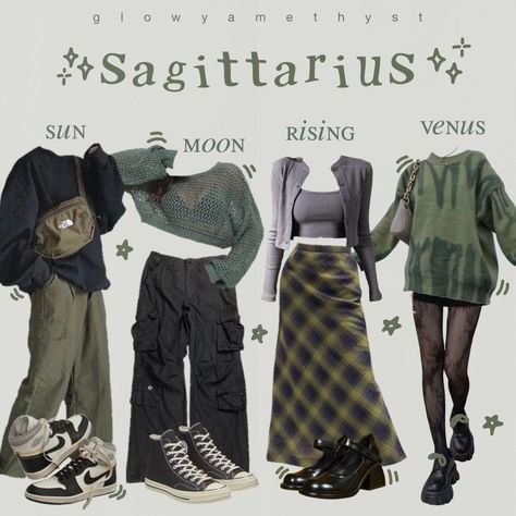 Sagittarius Rising Outfit, Sagittarius Rising Style, Venus Sagittarius, Sagittarius Style, Venus In Sagittarius, Sagittarius Aesthetic, Zodiac Outfits, Aries Rising, Venus Sign