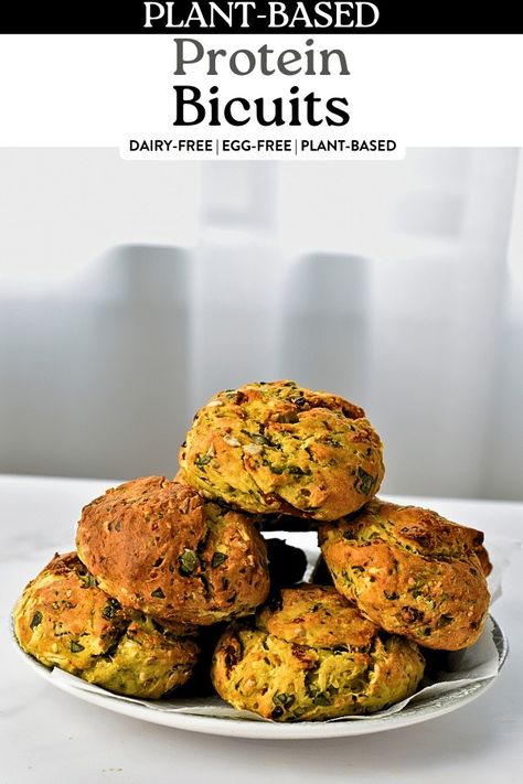 Protein Biscuits - The Conscious Plant Kitchen Wfpb Bread, Metabolic Therapy, Protein Biscuits, Easy Protein Snacks, Conscious Plant Kitchen, Lentil Bread, Vegan Biscuits, Easy Protein, Lentil Dishes