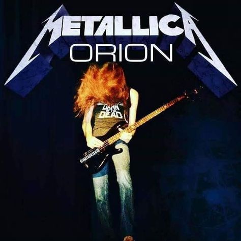 Orion Metallica, Metallica Logo, Metallica Art, Cliff Burton, Master Of Puppets, Thrash Metal, Pearl Jam, Band Posters, Concert Posters