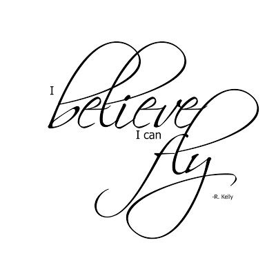 Fly Quotes, I Believe I Can Fly, Flying Tattoo, Butterfly Quotes, Hand Lettering Inspiration, Super Duper, Green Aesthetic, Word Art, Art Lessons