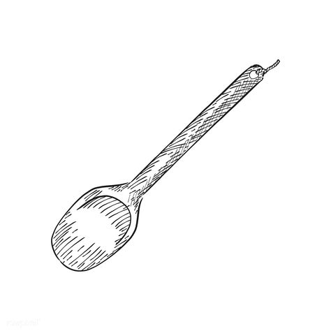 Vintage illustration of a wooden spoon | free image by rawpixel.com Wooden Spoon Tattoo Ideas, Wooden Spoon Tattoo, Wooden Spoon Drawing, Grandparent Tattoo, October Tattoos, Spoon Tattoo, Spoon Illustration, Cooking Tattoo, Spoon Drawing