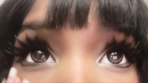 Gyaru Lashes, Goth Kidcore, Gyaru Makeup, Goth Makeup, Brow Makeup, Pretty Makeup, Swag Nails, Makeup Inspo, Lashes