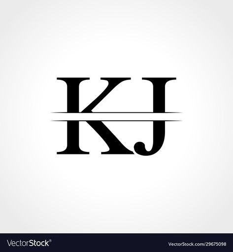 Kj Logo Design, Airport Pictures, Illustration Abstract, Abstract Vector, Letter Logo Design, Design Vector, Letter Logo, Business Names, Just Me