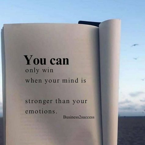 You can only win when your mind is stronger than your emotions Click and follow #Affiliate marketing #Make money #online marketing tips #John Crestani #Grant Cardone #Growth hacking #entrepreneur hacks #make money online #make money from home Making Money Quotes, Grant Cardone Quotes, Winning Quotes, Meant To Be Yours, Hustle Quotes, Grant Cardone, Lessons Learned In Life, Business Entrepreneurship, Follow Button