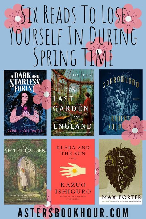 A book list suggesting six novels to lose yourself in during spring time; they all have a beautiful nature theme to remind you of the power of spring time. #booklist #tbr Books For Spring Reading Lists, Spring Book Recommendations, Books To Read In Spring, Spring Movies List, Spring Movies, Spring Reading List, Best Classic Books, Spring Movie, School Library Decor