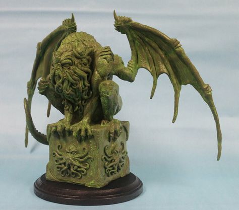 Cthulhu Statue, Cthulhu Tattoo, Elder Gods, Cthulhu Fhtagn, Lovecraft Art, Tentacle Art, Cthulhu Art, Lovecraft Cthulhu, Lovecraftian Horror