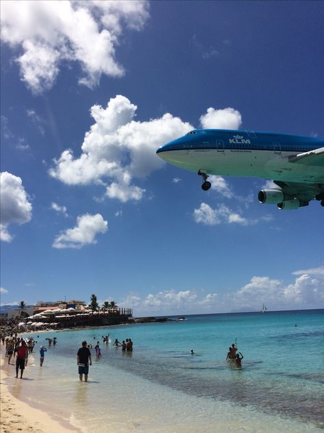 Maho Beach, St. Maarten Saint Maarten, St Maarten, St Maarten Aesthetic, Great Bay Beach St Maarten, Maho Beach St Maarten, St Maarten Wall Art, Water, Travel