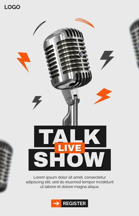 Talk Show Poster Design, Talk Show Poster, Podcast Poster Design, Poster Podcast, Podcast Poster, Tabloid Cover, Podcast Social Media, Church Announcements, Show Design