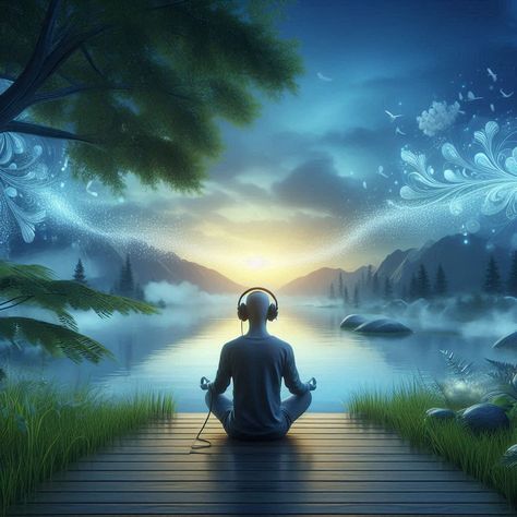 Calm and inviting meditation space with relaxing music playing, perfect for enhancing mindfulness and reducing stress. Relaxation Music, Music Collection, Deep Relaxation, Deep Meaning, Soothing Sounds, Mindfulness Practice, Meditation Yoga, Busy Day, Relaxing Music