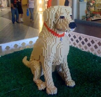 Lego Dogs, Lego Dog, Lego Crafts, Lego Sculptures, Lego Land, Lego Animals, Amazing Lego Creations, Lego Craft, Puppy Art