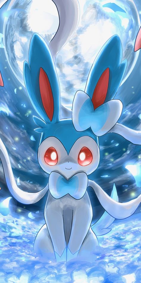 Umbreon Wallpaper, Shiny Sylveon, All Eevee Evolutions, Pokemon Show, Fairy Type Pokemon, Umbreon And Espeon, Evolution Art, Pokemon Eevee Evolutions, Pokemon Dragon