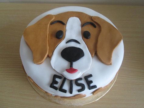 Beagle cake Beagle Birthday Cake, Beagle Cake, Dogs Cake, Puppy Birthday Cakes, Puppy Cupcakes, 30 Cake, Animal Birthday Cakes, Dog Birthday Cake, Cake Decorating Frosting