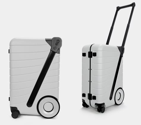 Unique Suitcase Design, Luggage Design, Suitcase Design, Biometric Lock, Best Travel Luggage, Best Suitcases, Travel Suitcase, Heavy Bags, Yanko Design