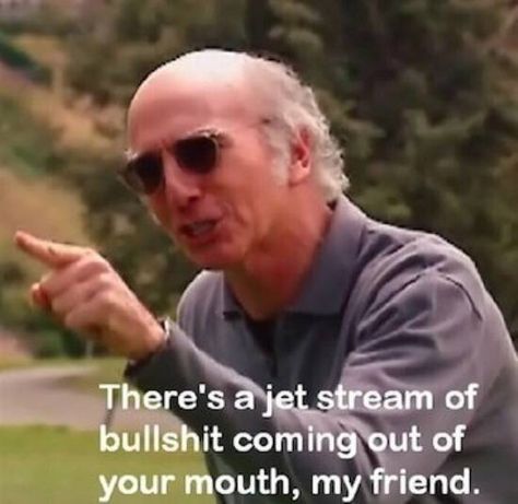 Jet Stream of Bullshit Larry David Quotes, Enthusiasm Quotes, Vintage Funny Quotes, Larry David, Curb Your Enthusiasm, Birthday Quotes Funny, Six Feet Under, Seinfeld, Work Today