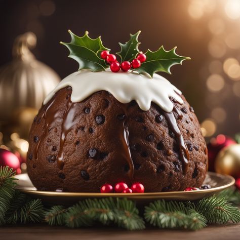 The Sweet Legacy and Global Appeal of Christmas Pudding The rich history of Christmas Pudding is a journey through time, filled with festive traditions and the delightful melding of flavors that make this dessert a beloved centerpiece during the holiday season. Unwrapping the Legacy of Christmas Pudding Christmas Pudding, also known as plum pudding, holds a special place in the hearts of those who revel in the Christmas Puddings Ideas, Christmas Pudding Ideas, Traditional Christmas Pudding, History Of Christmas, Pudding Cakes, Xmas Makeup, Art Masks, Christmas History, English Christmas