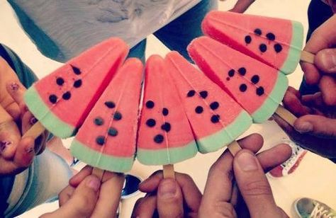 Pink Watermelon Pops, Summer Tumblr, Vibes Tumblr, Watermelon Ice Cream, Tumblr Iphone, Watermelon Ice, Tumblr Backgrounds, Ice Lolly, Tumblr Image