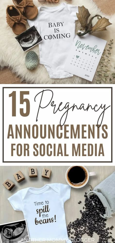 Baby 2024 Announcement, Social Media Baby Announcement Ideas, Pregnant Reveal Ideas, New Baby Announcement Ideas, Were Pregnant Announcement Ideas, Pregnancy Announcement Ideas Instagram, Baby Accouncement Ideas, Pregnancy Announcement 2025, Online Pregnancy Announcement