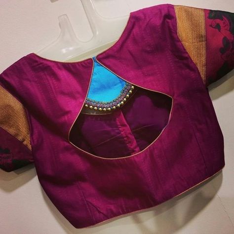 Basic Blouse Designs, Plain Blouse Designs, Blouse Designs High Neck, Boat Neck Blouse Design, Model Blouse, Cotton Blouse Design, Latest Blouse Designs Pattern, Best Blouse Designs, New Saree Blouse Designs