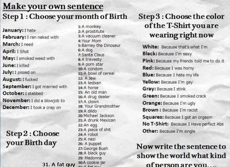 I killed a piece of shit because I stink. Funny Name Generator, Bff Questions, Birthday Scenario Game, Scenario Game, Birthday Scenario, Tag Yourself, What's Your Name, Name Game, Name Games