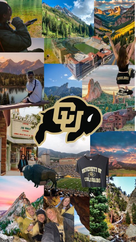 Boulder Aesthetic, University Ideas, Boulder University, Cu Boulder, Colorado College, Colorado Boulder, University Of Colorado Boulder, College Aesthetic, Dream College