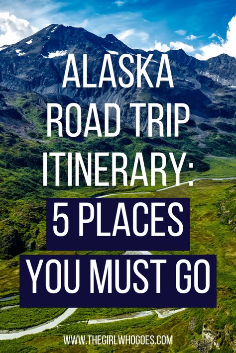 Alaska is a huge state -- how will you decide where to go on your road trip? Check out the perfect Alaska road trip itinerary to make it easy on you.