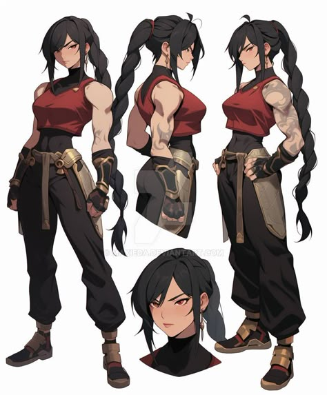 Female Fighter Pose, Strong Woman Pose Reference, Futuristic Character Art, Vigilante Character Design Female, Strong Woman Character Design, Female Fighter Art, Female Fighter Character Design, Strong Female Character Design, Drawing Oc Character Design