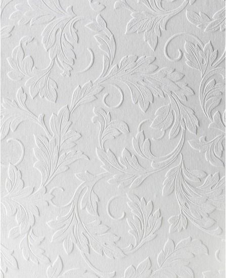 This large scale scrolling leaf design is a modern take on a classic design. This home wallpaper is textured and paintable to match any decor. Paintable Textured Wallpaper, Paintable Wallpaper, Embossed Wallpaper, Bamboo Wall, Graham & Brown, Brown Wallpaper, Leaf Wallpaper, Vinyl Wallpaper, White Wallpaper