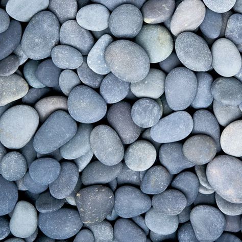 Image Bleu, River Rock Landscaping, Pebble Tile, Baby Blue Aesthetic, Light Blue Aesthetic, Stone Mosaic Tile, Tile Ceramic, Blue Aesthetic Pastel, River Rocks