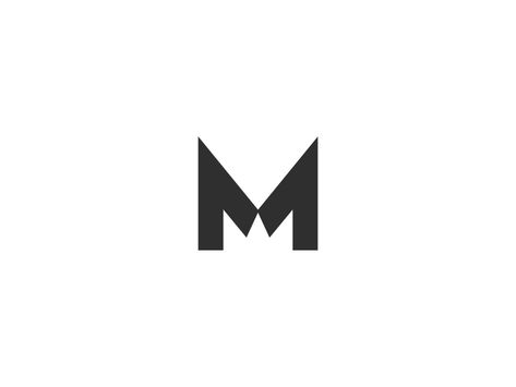 M + Crown by Ksenija Mihailovic M Crown Logo, Crown Logos, Monarch Logo, Logo Design Geometric, Typo Logo Design, Cm Logo, Streetwear Logo, Geometric Logo Design, Gym Logo