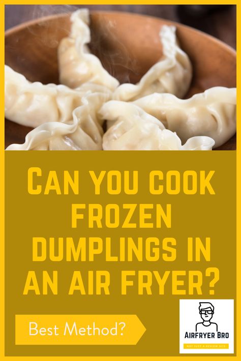 Toaster Oven Recipes, Pan Fried Dumplings, Frozen Dumplings, Cooks Air Fryer, Steamed Dumplings, Chinese Dumplings, Air Fryer Dinner Recipes, Steamed Buns, Air Fryer Recipes Easy