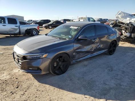 Honda Accord Touring, 2018 Honda Accord, Honda Models, Salvage Cars, Dec 12, Engine Types, Honda Accord, Car Detailing, Auction