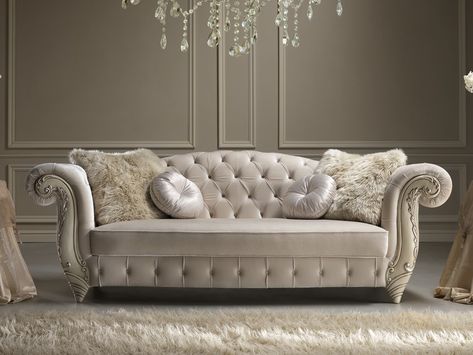 Download the catalogue and request prices of Romantic | sofa By gold confort, tufted fabric sofa, romantic Collection Sofa Scandinavian, Classic Sofa Designs, Luxury Furniture Sofa, Modern Sofa Set, Furniture Sofa Set, Living Room Sofa Design, Sofa Set Designs, Elegant Sofa, Furniture Sofa