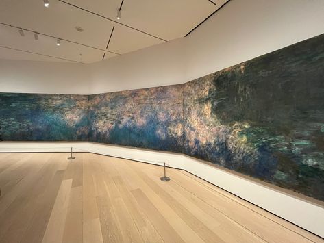 Moma Nyc, Moma Museum, Water Lilly, Hudson Yards, Gallery Design, Water Lilies, Claude Monet, Art Paint, Painting Art