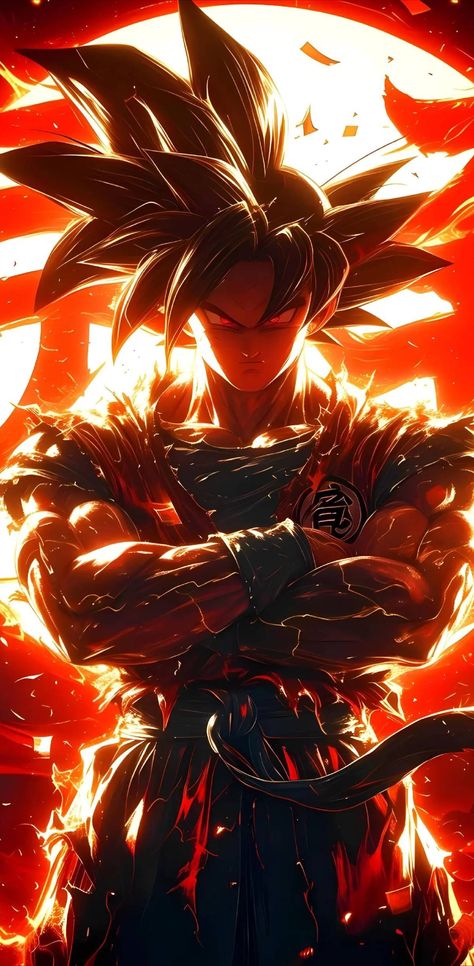 Dragon Ball Decor, Goku Pics, Dragon Ball Z Iphone Wallpaper, Dragon Wallpaper Iphone, Goku Wallpaper, Dark Fantasy Artwork, Dragon Ball Painting, Dragon Ball Super Wallpapers, Dragon Ball Art Goku