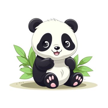 Panda Bear Drawing, Teddy Cartoon, Panda Bear Art, Happy Icon, Icon Face, Panda Clipart, Bday Themes, Cute Panda Cartoon, Panda Cartoon