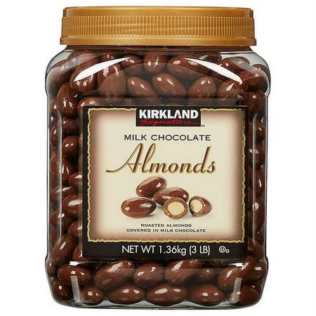 Chocolate Covered Almonds, Bebidas Do Starbucks, Kid Friendly Snack, Grocery Foods, Food Supply, Roasted Almonds, Chocolate Almonds, Milk Chocolate, Almond Milk