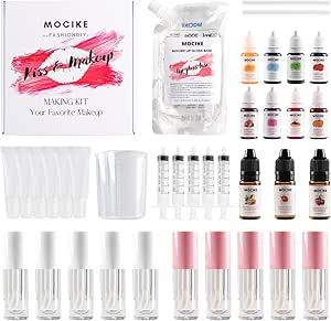 MOCIKE DIY Lip Gloss Making kit for Girl Gifts - 37 PCS DIY Lip Gloss kit Make Your Own Lip Gloss Make Your Own Lip Gloss, Lip Gloss Making, Diy Lip Gloss, Diy Lips, Lip Gloss Tubes, Lip Glosses, Starter Kit, Lip Makeup, Girl Gifts