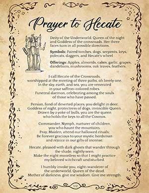 Prayer To Hecate, Greek Goddess Of Magic, Goddess Of Magic, Goddess Magick, Hecate Goddess, Goddess Symbols, The Longest Day, The Wheel Of The Year, Wiccan Magic