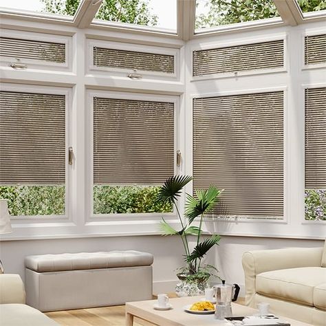 Conservatory Blinds, Conservatory Decor, Conservatory Windows, Swedish Blue, Conservatory Design, Fitted Blinds, Made To Measure Blinds, Perfect Fit Blinds, Blackout Blinds