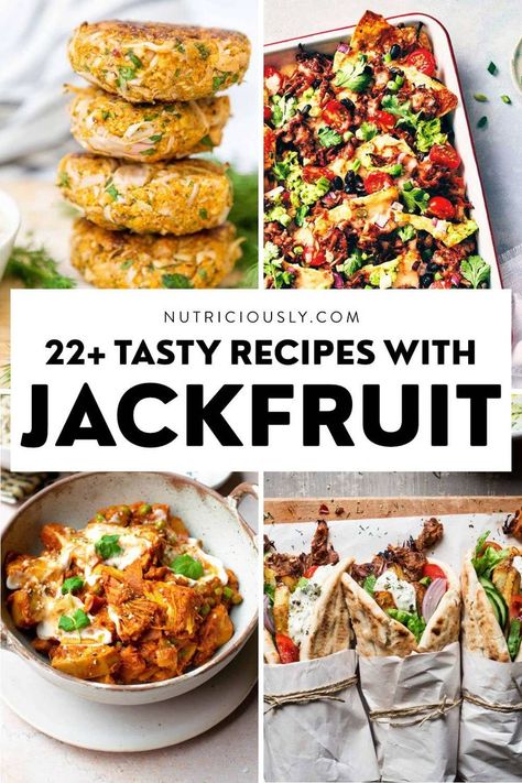 Frozen Jackfruit Recipes, Vegan Jackfruit Recipes, Jackfruit Vegan Recipes, Jackfruit Benefits, Resep Vegan, Vegan Jackfruit, Jack Fruit, Jackfruit Recipes, Random Recipes