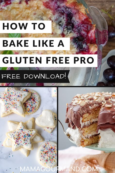 Gluten Free Tips And Tricks, Gluten Free Baking Tips, Lavender Baking, Mamagourmand Recipes, Gluten Free Tips, Baking Tips And Tricks, Gluten Free Flours, Bake Gluten Free, Celiac Diet