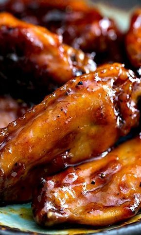 Bourbon Maple Glazed Chicken Wings #bourbon #recipes #gameday #kentuckyderby #summer #friends #DIY Maple Glazed Chicken, Glazed Chicken Wings, Secret Kitchen, Superbowl Appetizers, Sticky Chicken, Wing It, Glazed Chicken, Chicken Wing, Simply Recipes