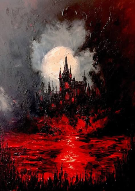 Art Vampire, Painting Dark, Goth Wallpaper, Image Swag, Gothic Home, Gothic Aesthetic, Beautiful Dark Art, The Void, Poster Artwork